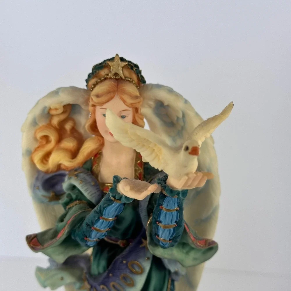Lenox Millennium Pencil Angel‎ Figurine The World is at Her Feet 1999 - Picture 5 of 16